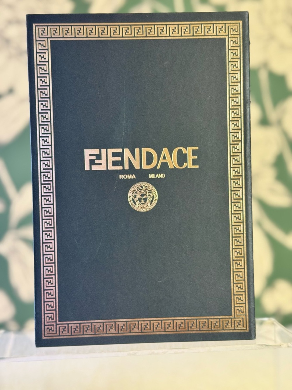 FENDI x VERSACE Hardcover Notebook Set Limited Edition New in Box - Picture 2 of 12